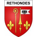 Pegatinas escudo de armas de Rethondes adhesivo de la etiqueta engomada
