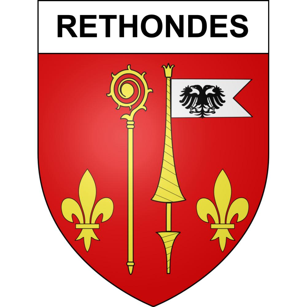 Stickers coat of arms Rethondes adhesive sticker