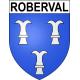 Roberval 60 ville sticker blason écusson autocollant adhésif