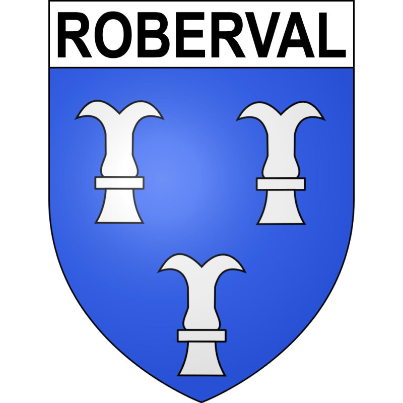 Roberval Sticker wappen, gelsenkirchen, augsburg, klebender aufkleber