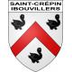 Stickers coat of arms Saint-Crépin-Ibouvillers adhesive sticker