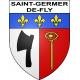 Stickers coat of arms Saint-Germer-de-Fly adhesive sticker