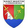 Adesivi stemma Saint-Martin-Longueau adesivo