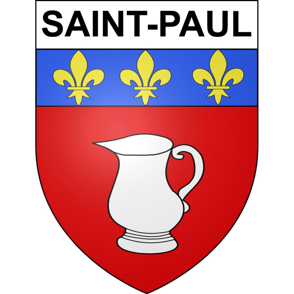 Saint-Paul Sticker wappen, gelsenkirchen, augsburg, klebender aufkleber
