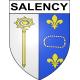 Salency 60 ville sticker blason écusson autocollant adhésif