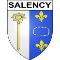 Salency Sticker wappen, gelsenkirchen, augsburg, klebender aufkleber