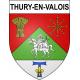 Thury-en-Valois Sticker wappen, gelsenkirchen, augsburg, klebender aufkleber