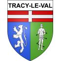 Adesivi stemma Tracy-le-Val adesivo