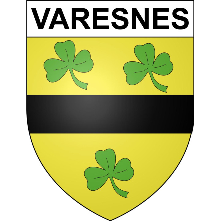 Stickers coat of arms Varesnes adhesive sticker