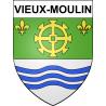 Vieux-Moulin 60 ville sticker blason écusson autocollant adhésif