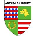 Adesivi stemma Anzat-le-Luguet adesivo