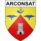 Arconsat 63 ville sticker blason écusson autocollant adhésif