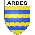Adesivi stemma Ardes adesivo