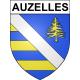 Stickers coat of arms Auzelles adhesive sticker