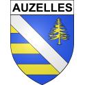 Adesivi stemma Auzelles adesivo