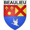 Beaulieu Sticker wappen, gelsenkirchen, augsburg, klebender aufkleber