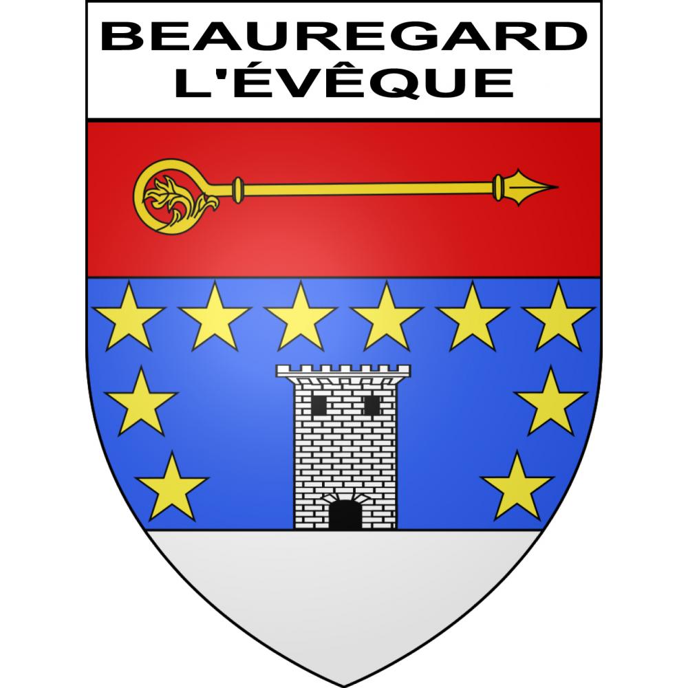 Adesivi stemma Beauregard-l'Évêque adesivo