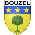 Bouzel Sticker wappen, gelsenkirchen, augsburg, klebender aufkleber