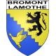 Bromont-Lamothe Sticker wappen, gelsenkirchen, augsburg, klebender aufkleber
