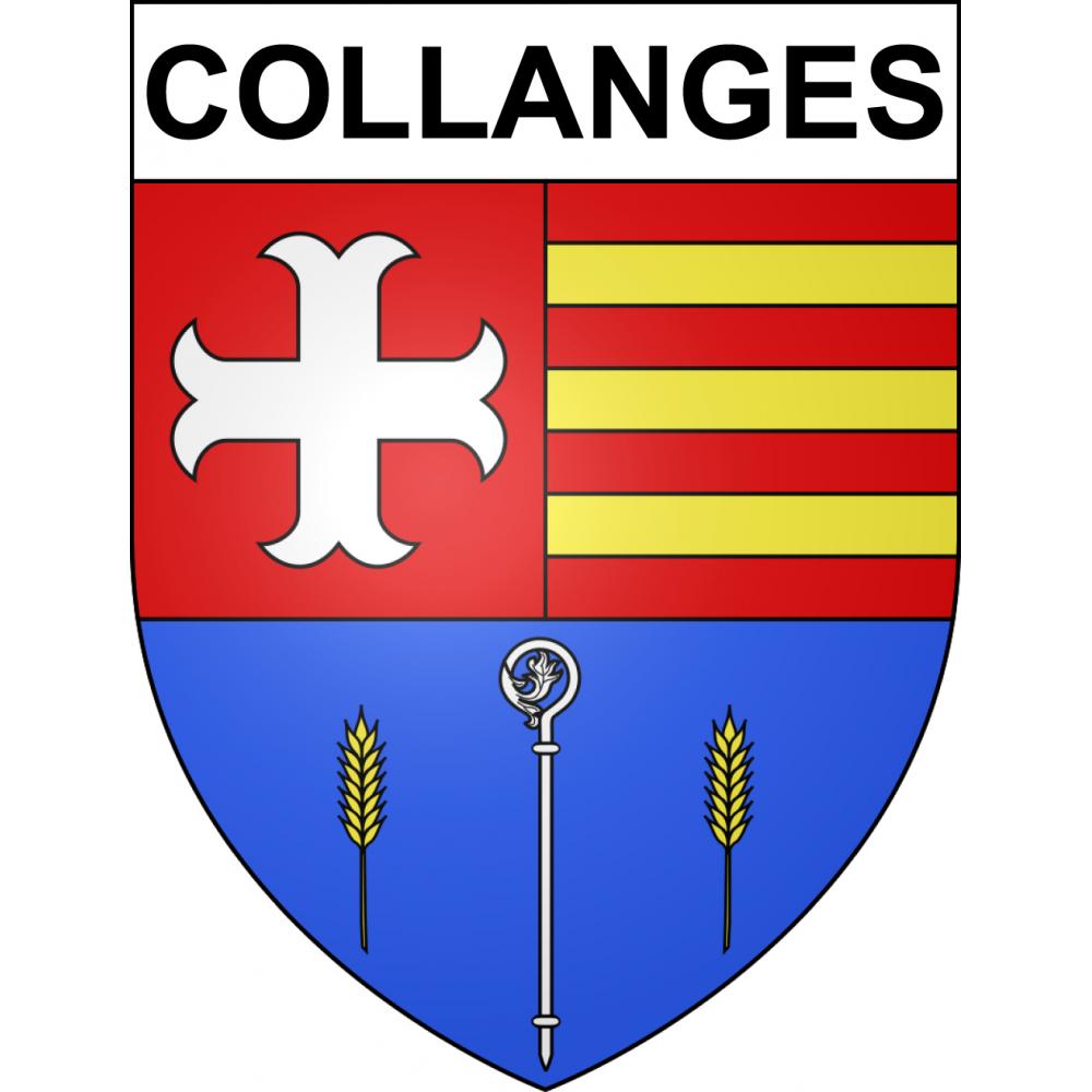 Collanges Sticker wappen, gelsenkirchen, augsburg, klebender aufkleber