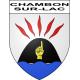 Chambon-sur-Lac 63 ville sticker blason écusson autocollant adhésif