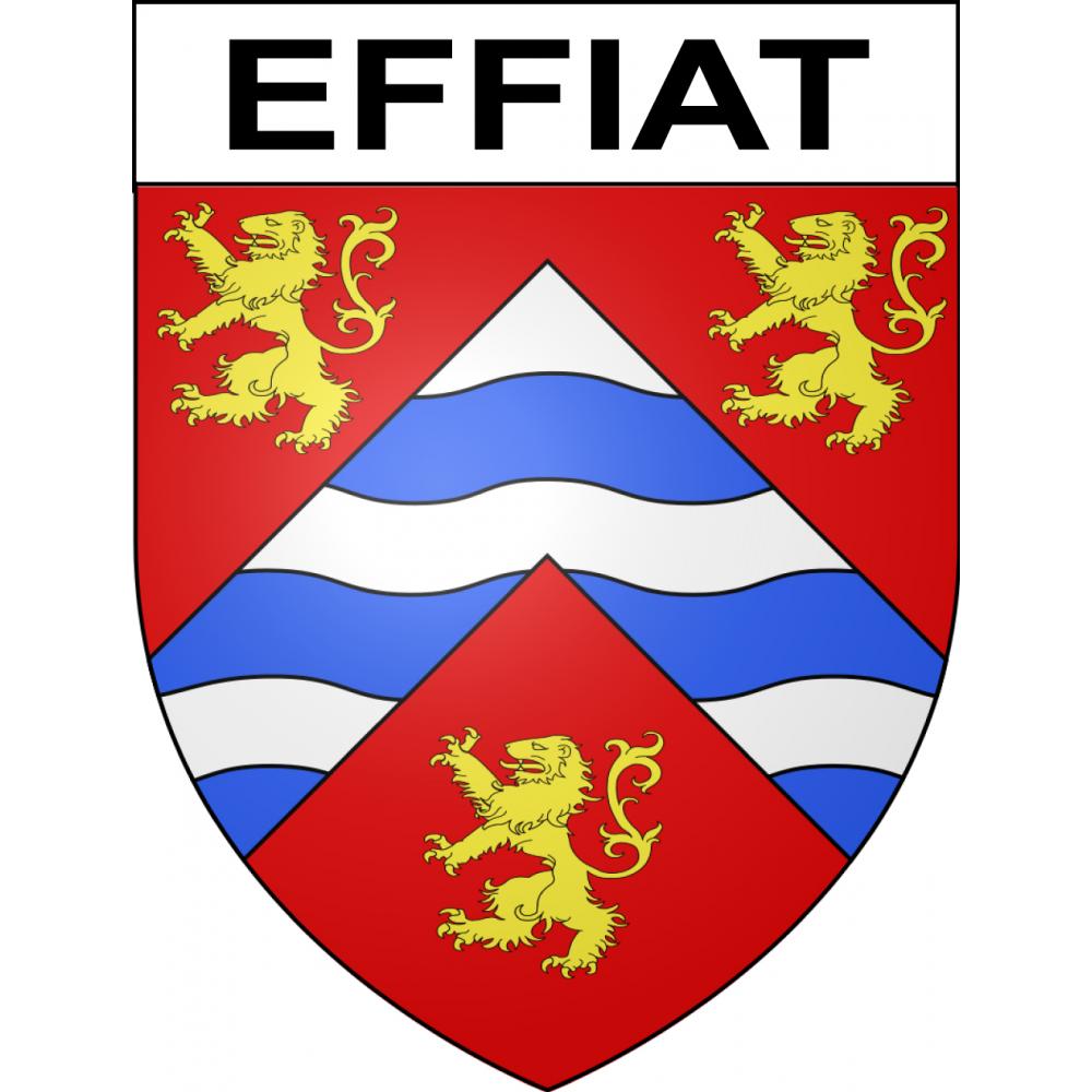 Stickers coat of arms Effiat adhesive sticker
