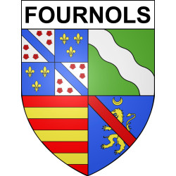 Adesivi stemma Fournols adesivo