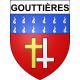 Gouttières 63 ville sticker blason écusson autocollant adhésif