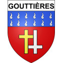 Stickers coat of arms Gouttières adhesive sticker