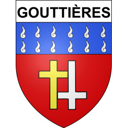 Gouttières Sticker wappen, gelsenkirchen, augsburg, klebender aufkleber