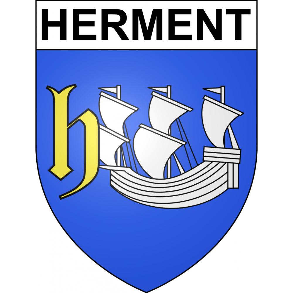 Herment Sticker wappen, gelsenkirchen, augsburg, klebender aufkleber