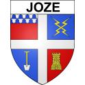Pegatinas escudo de armas de Joze adhesivo de la etiqueta engomada