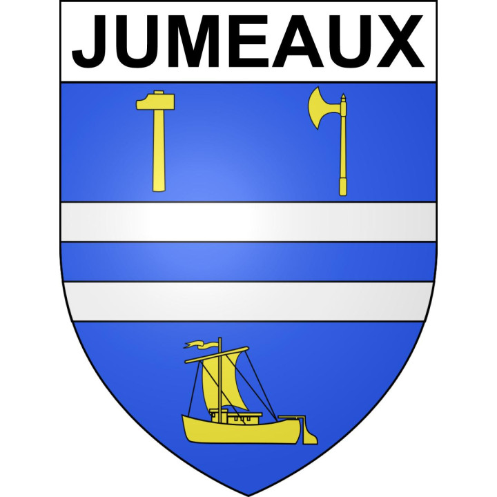 Stickers coat of arms Jumeaux adhesive sticker