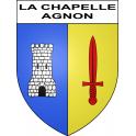 Adesivi stemma La Chapelle-Agnon adesivo