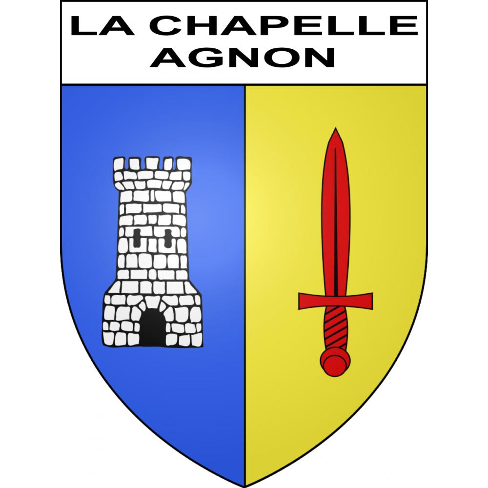 Adesivi stemma La Chapelle-Agnon adesivo