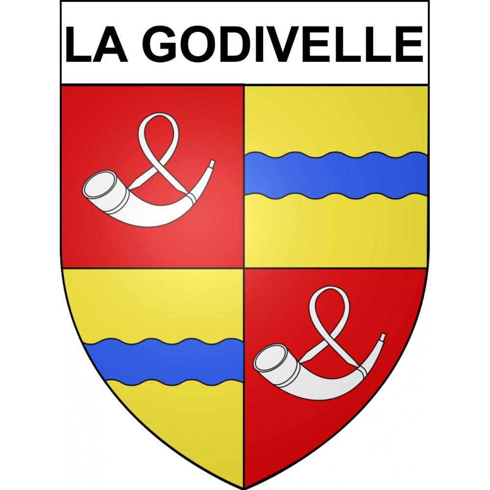 Adesivi stemma La Godivelle adesivo