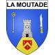 Stickers coat of arms La Moutade adhesive sticker
