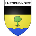 Stickers coat of arms La Roche-Noire adhesive sticker