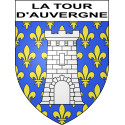La Tour-d'Auvergne Sticker wappen, gelsenkirchen, augsburg, klebender aufkleber
