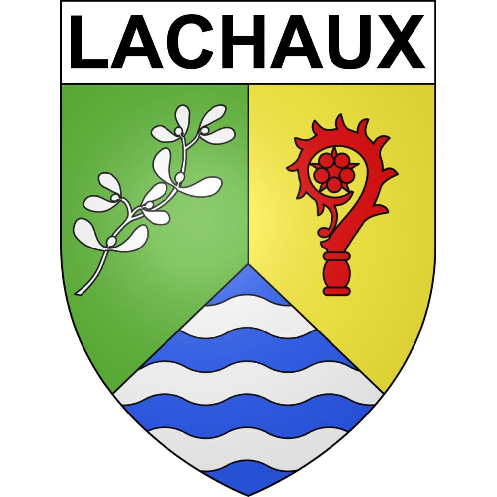 Stickers coat of arms Lachaux adhesive sticker