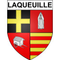 Stickers coat of arms Laqueuille adhesive sticker