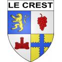 Pegatinas escudo de armas de Le Crest adhesivo de la etiqueta engomada