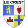 Pegatinas escudo de armas de Le Crest adhesivo de la etiqueta engomada