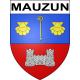 Stickers coat of arms Mauzun adhesive sticker