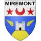 Adesivi stemma Miremont adesivo