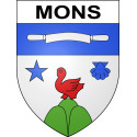 Stickers coat of arms Mons adhesive sticker
