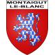 Montaigut-le-Blanc Sticker wappen, gelsenkirchen, augsburg, klebender aufkleber