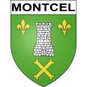 Adesivi stemma Montcel adesivo