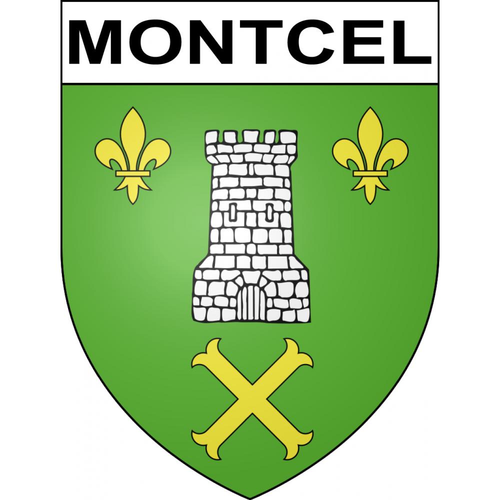 Adesivi stemma Montcel adesivo