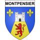Pegatinas escudo de armas de Montpensier adhesivo de la etiqueta engomada
